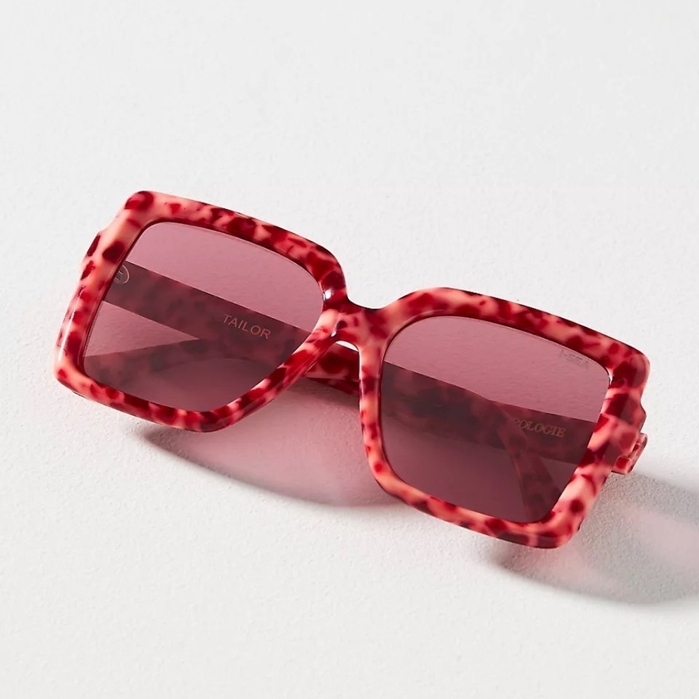 NWT Anthropologie I-Sea  Tailor Oversized Sunglasses